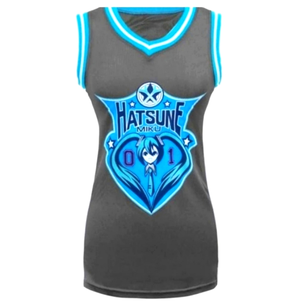 *NWOT* Hatsune Miku Women's Sport Jersey By:Crypton Size/XS